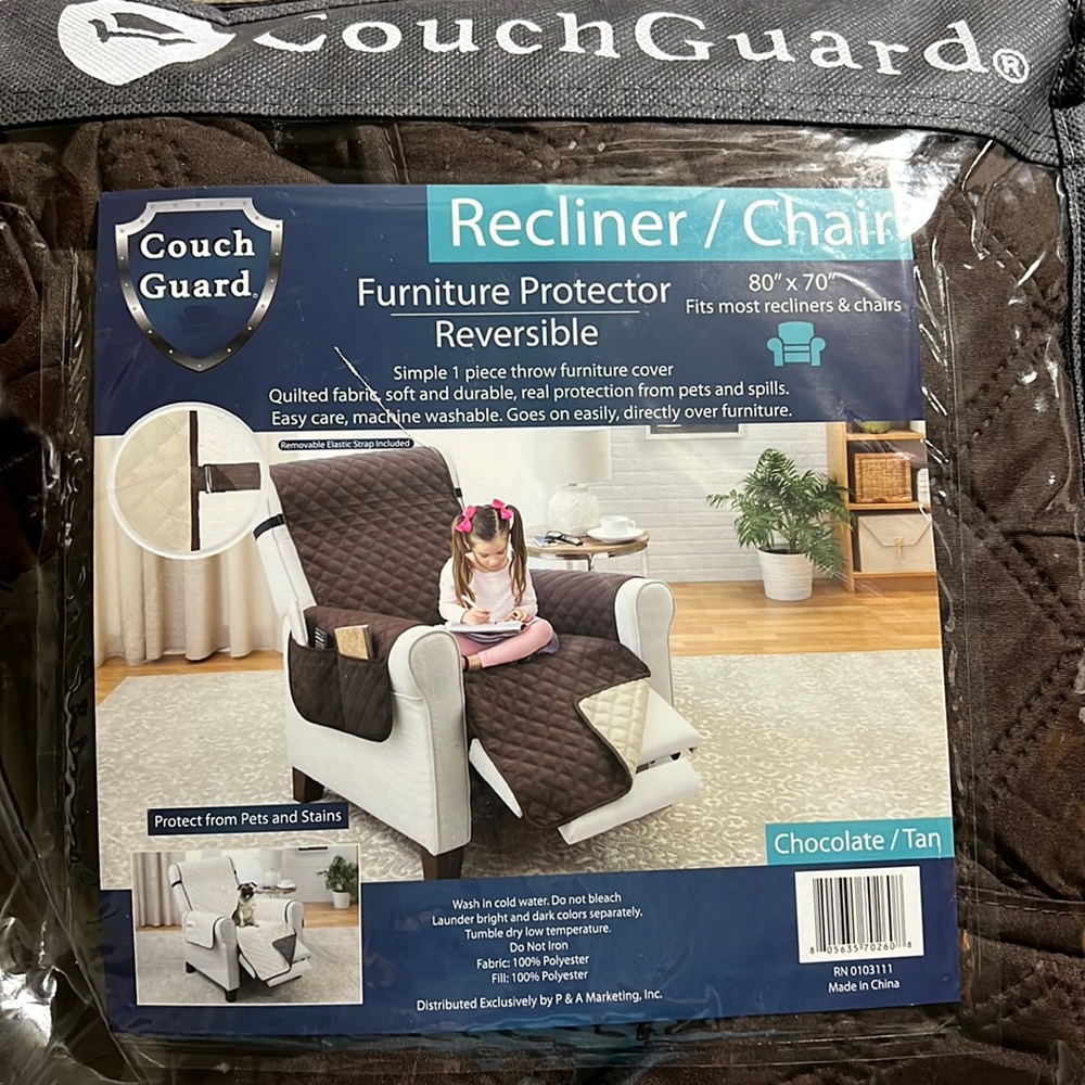 NIP Recliner / Chair Reversible Protector